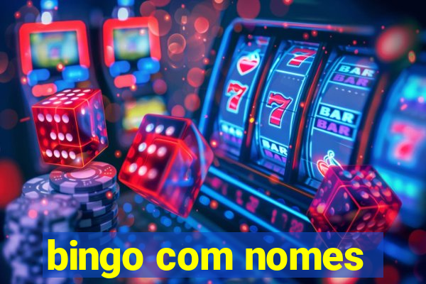 bingo com nomes